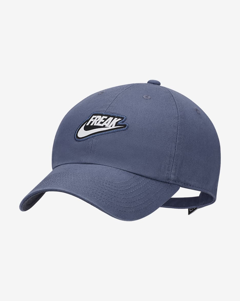 Nike Dri-FIT Giannis Heritage86 Basketball Cap - Diffused Blue/Diffused Blue/Dark Smoke Grey/White