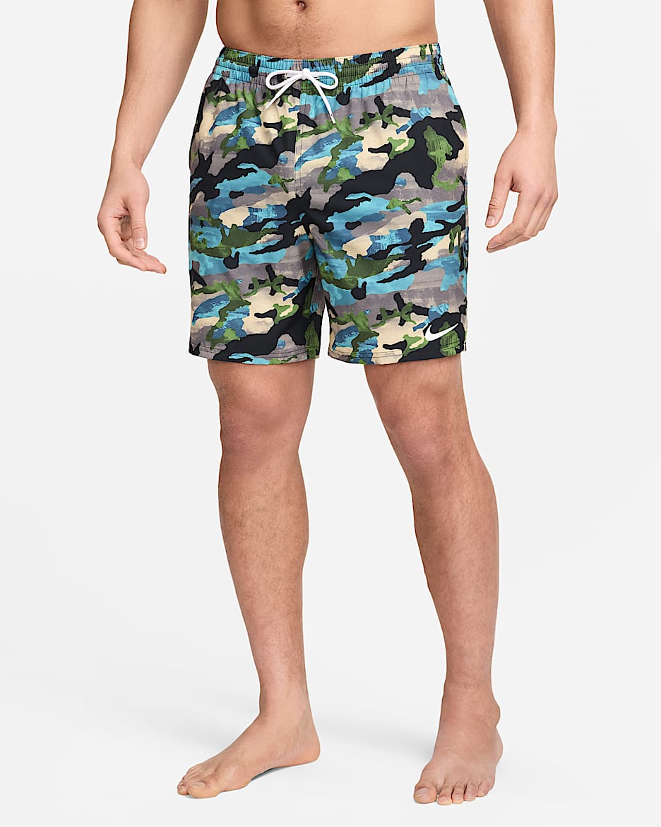 Blue camo nike shorts hotsell