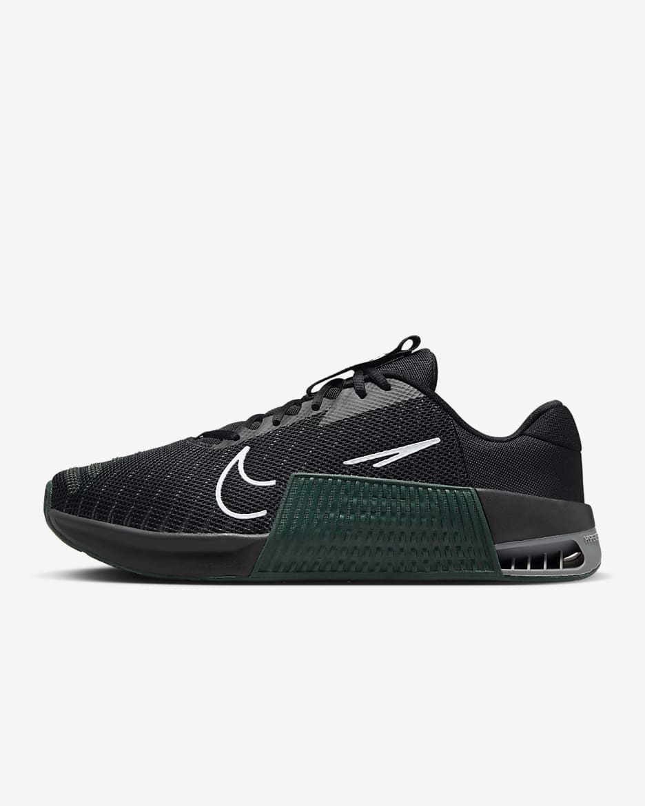 Nike Metcon 9 Men's Workout Shoes - Black/Pro Green/Smoke Grey/White
