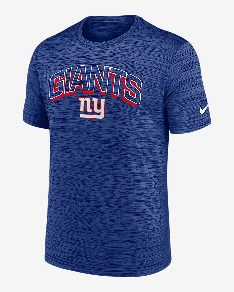 New York Giants Velocity Men's Nike Dri-FIT NFL T-Shirt - Royal
