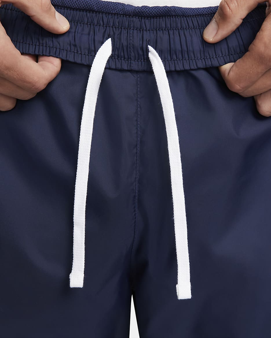 Tuta sportiva foderata in tessuto Nike Sportswear – Uomo - Midnight Navy/Bianco