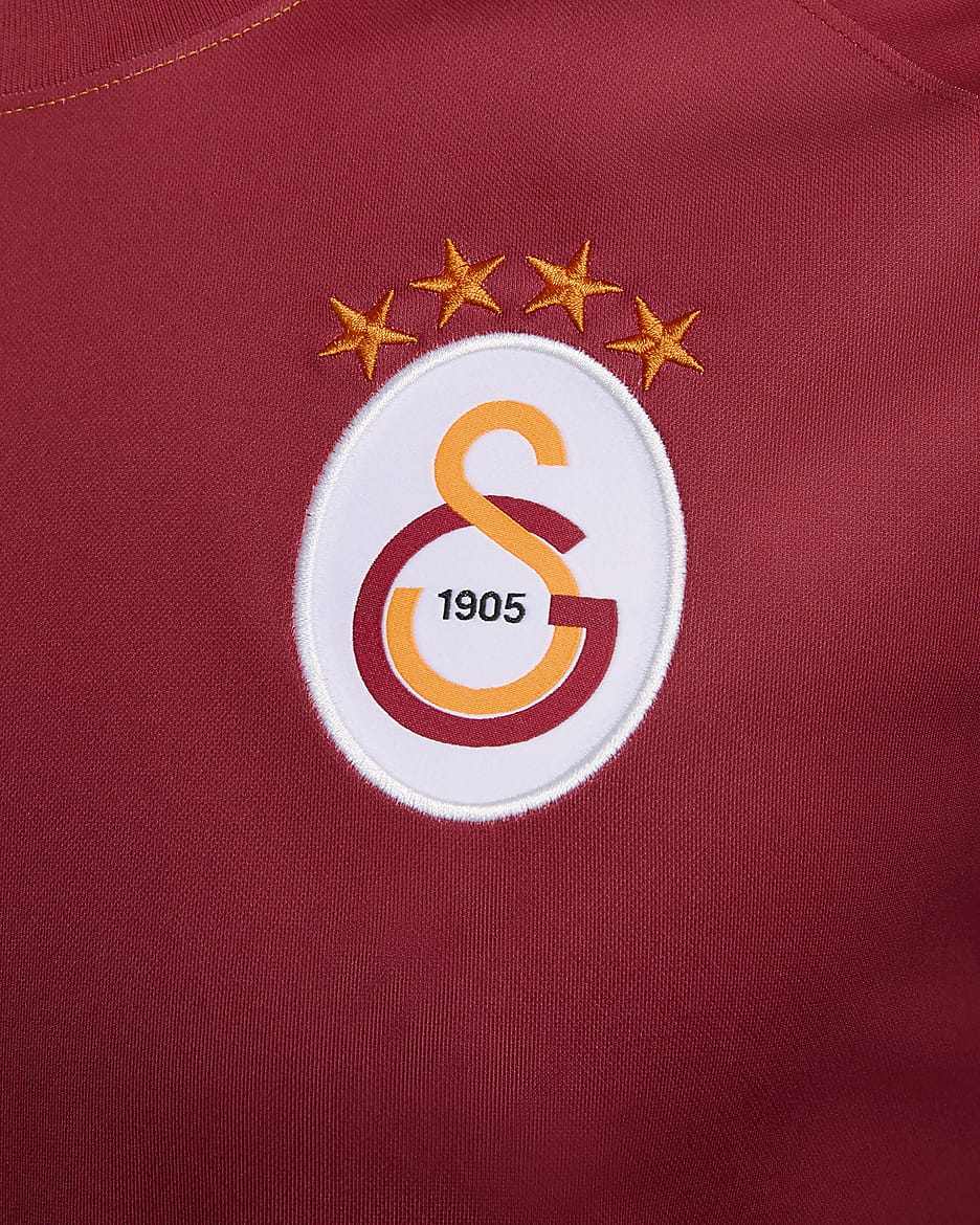 Maglia da calcio a manica corta Nike Dri-FIT Galatasaray 2023/24 da uomo – Home - Vivid Orange/Pepper Red/Pepper Red