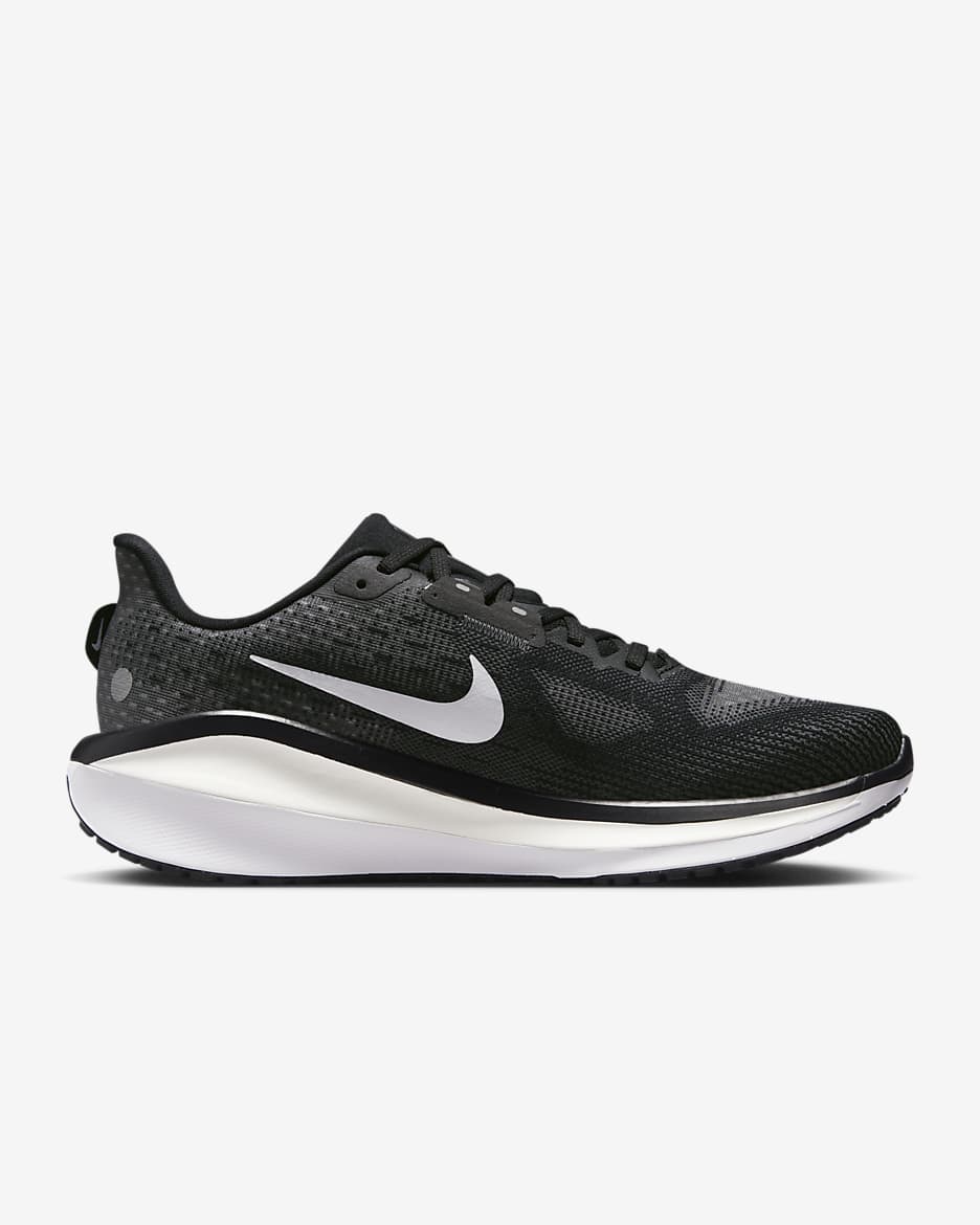 Tenis de correr en pavimento para hombre Nike Vomero 17 - Negro/Antracita/Blanco