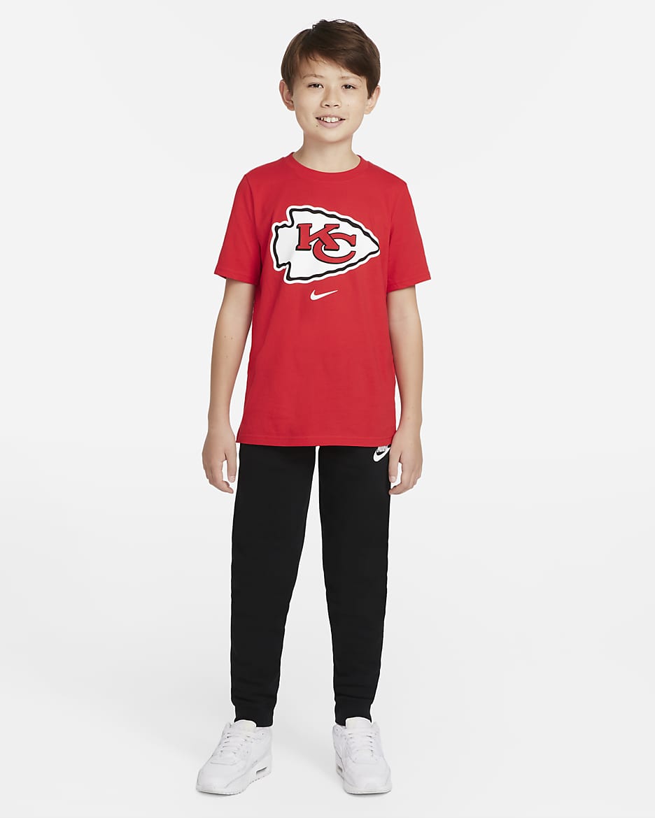 T-shirt dla dużych dzieci Nike (NFL Kansas City Chiefs) - University Red