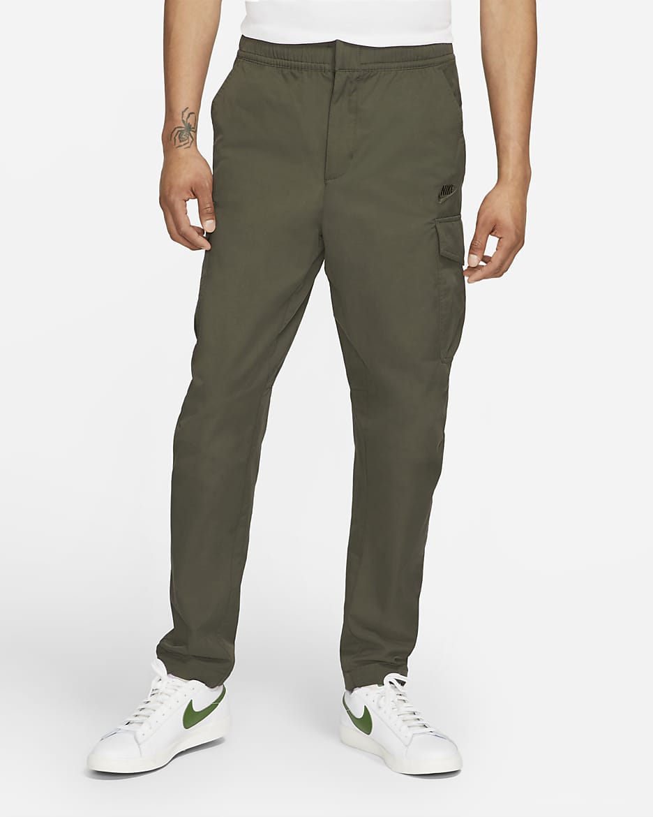Nike Sportswear Men's Unlined Utility Cargo Pants - Sequoia/Sequoia