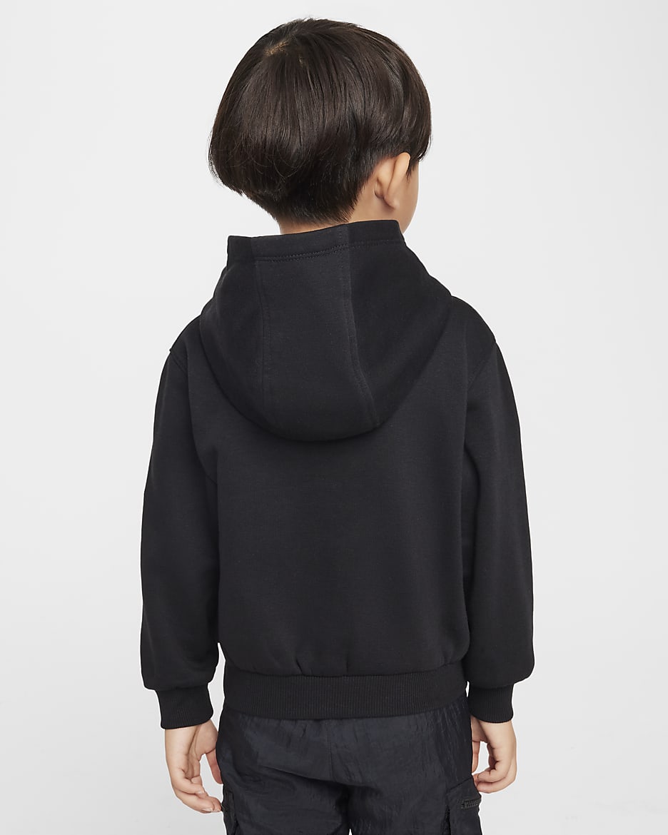 Nike Sportswear Club Fleece Pullover Toddler Hoodie - Black