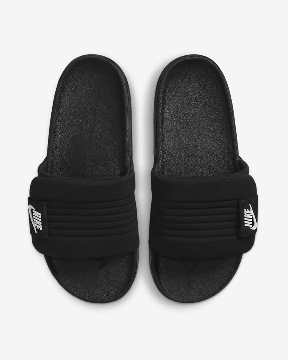 Nike Offcourt Adjust Men's Slides - Black/Black/White