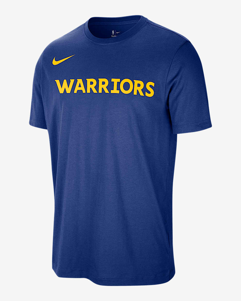 Golden State Warriors Essentials Nike NBA-herenshirt - Rush Blue