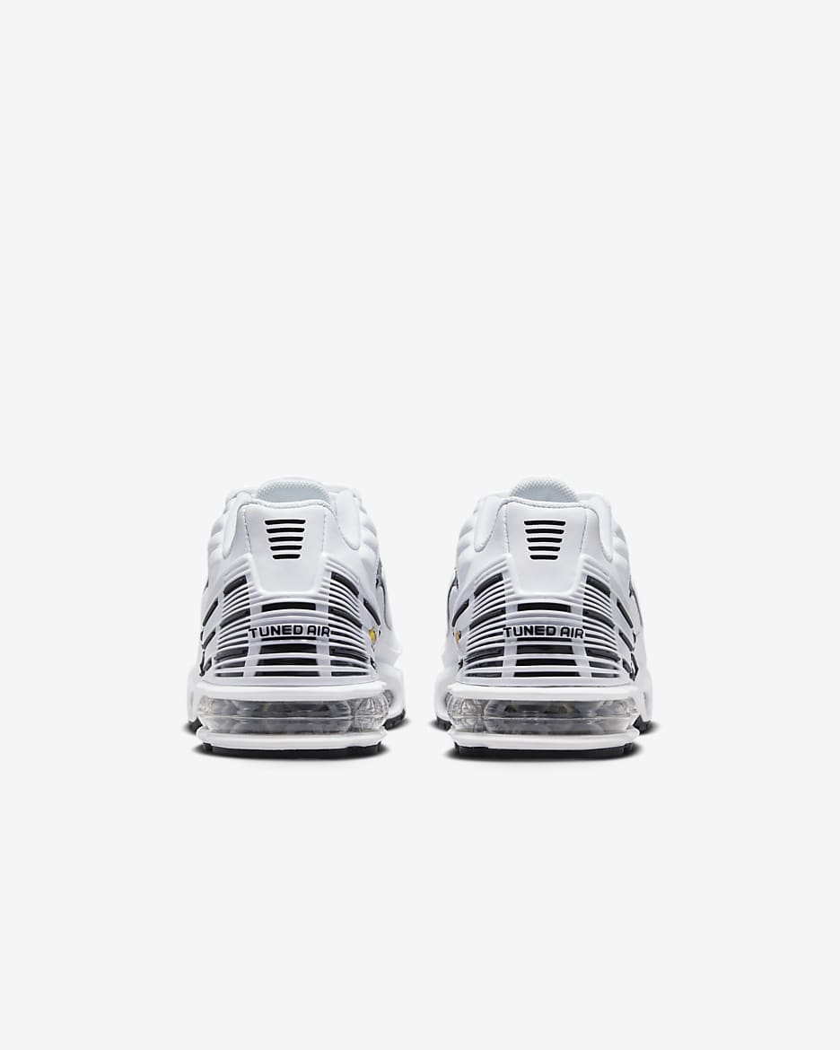 Nike Air Max Plus 3 cipő nagyobb gyerekeknek - Fehér/Chile Red/Fekete
