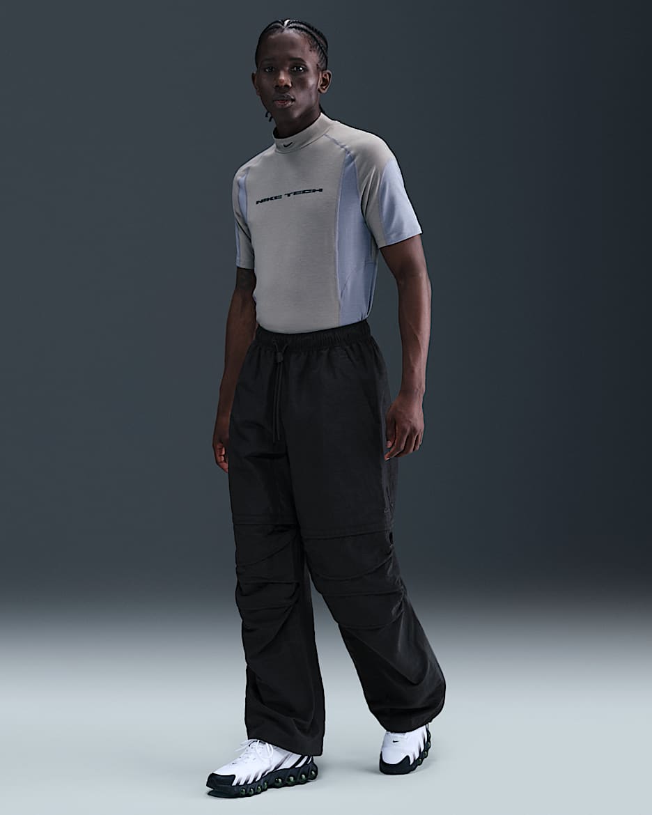 Nike Tech Men's Woven Convertible Oversized Pants - Black/Anthracite/Black