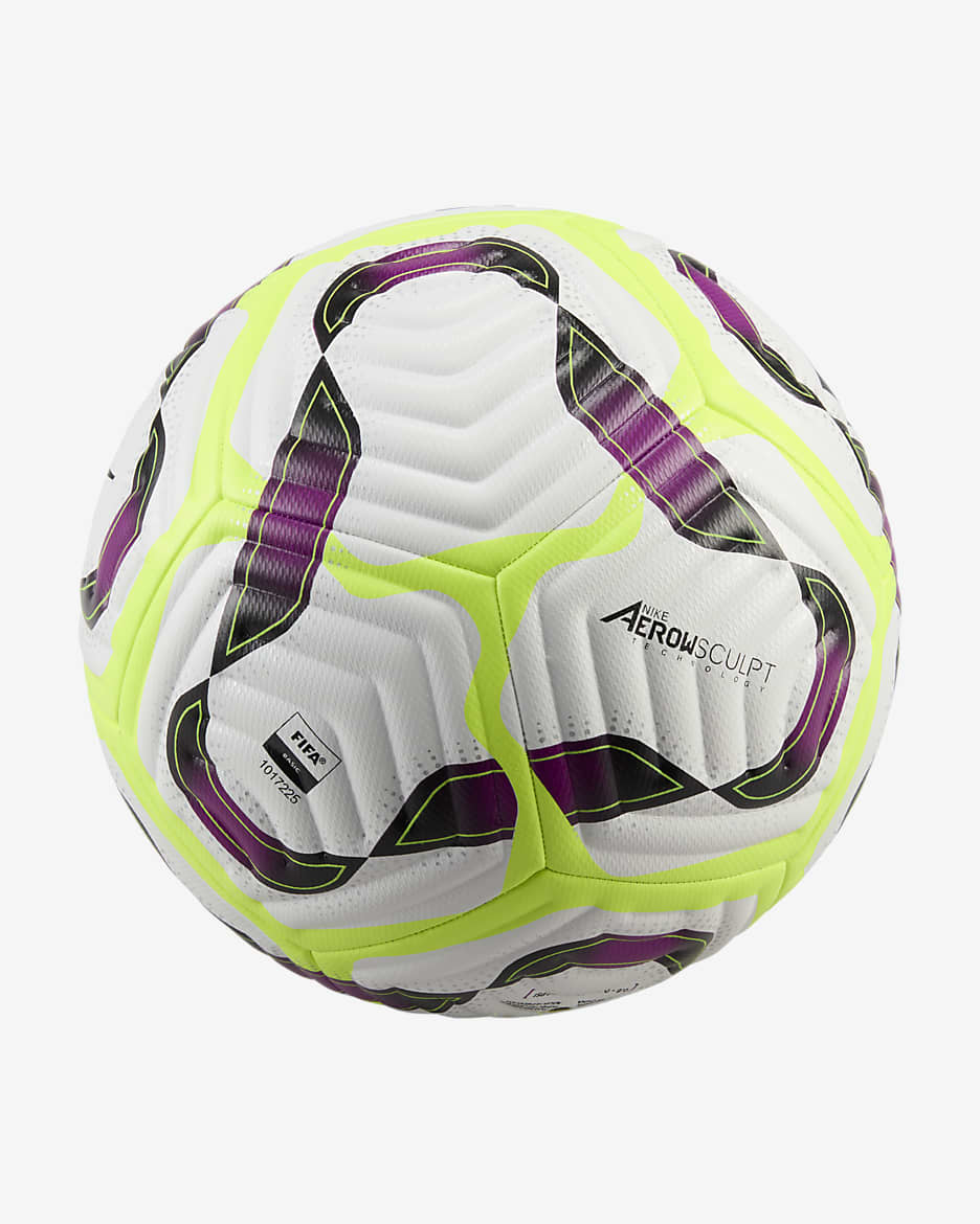 Premier League Academy Plus Nike Soccer Ball - White/Bold Berry/Volt/Black