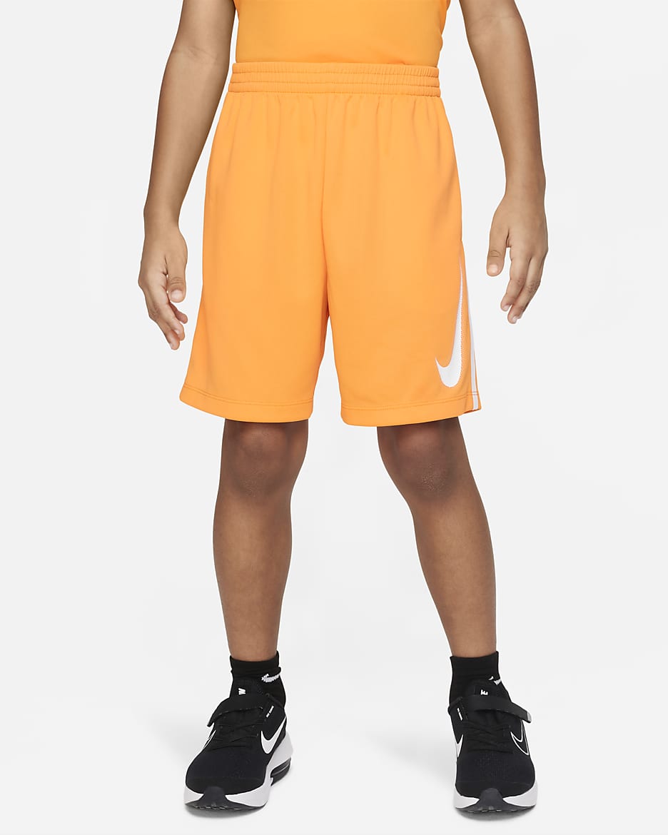 ナイキ "All Day Play" Dri-FIT ショートパンツ リトルキッズ Dri-FIT ショートパンツ - ビビッドオレンジ