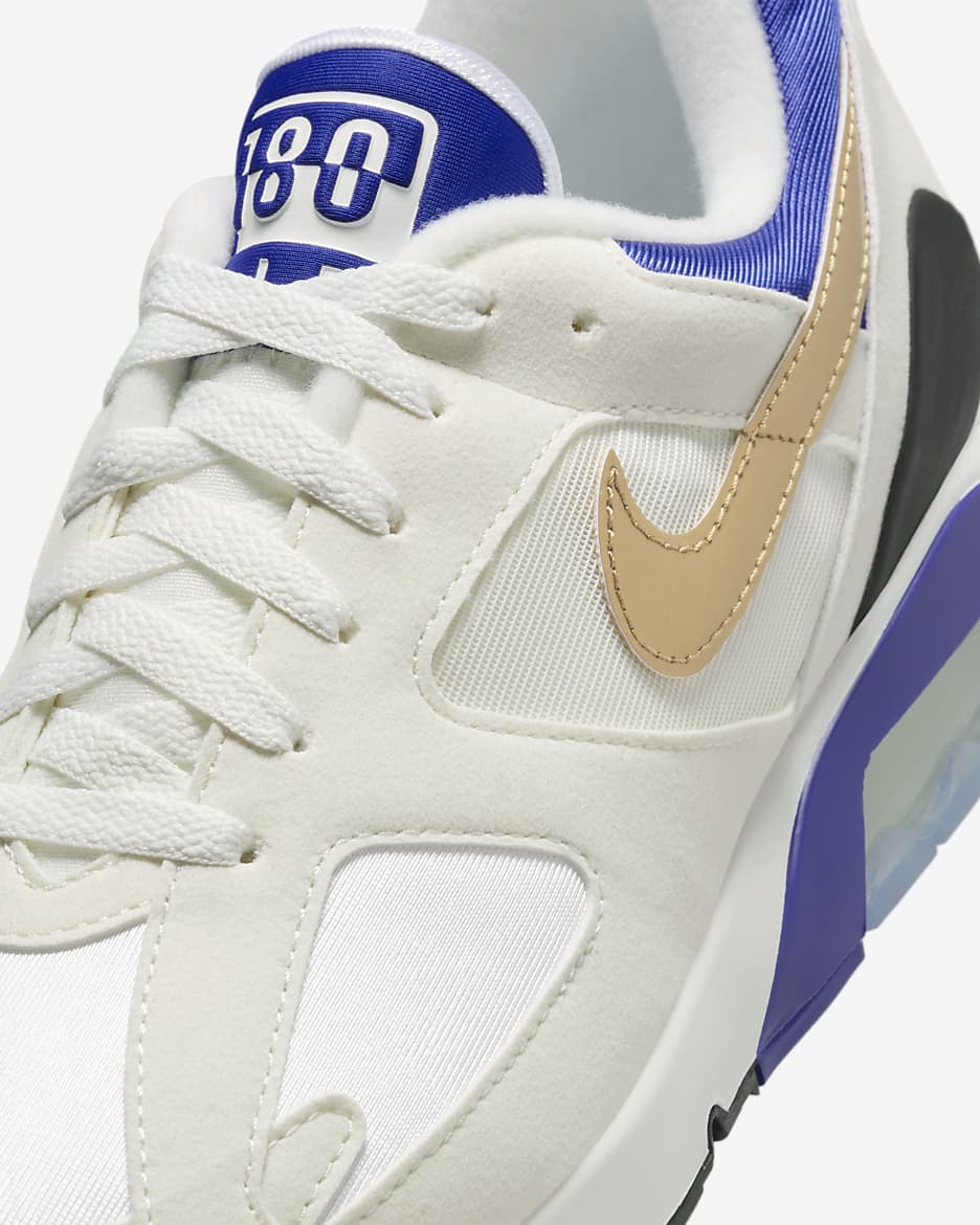 Nike Air 180 Men's Shoes - Summit White/Concord/Black/Metallic Gold