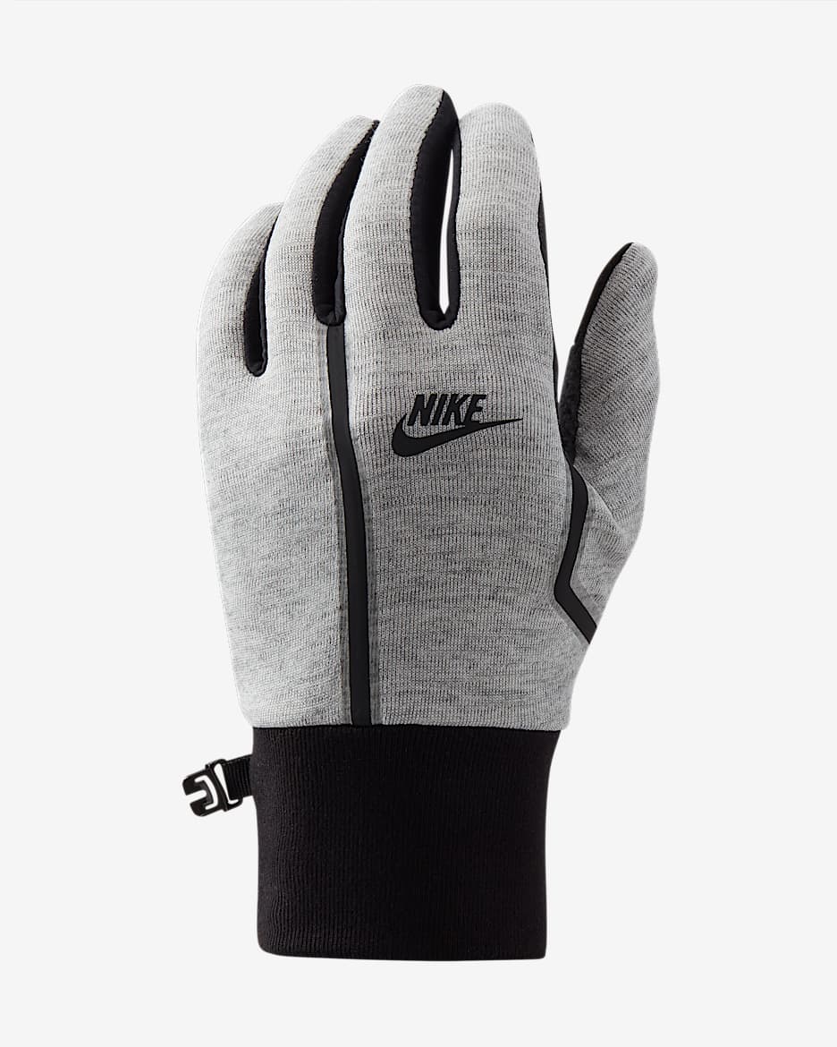 Nike Tech Fleece Men's Gloves - Black/Light Grey Heather