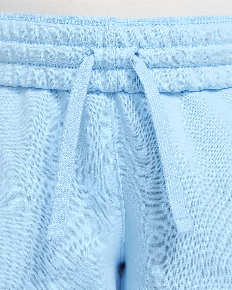 Nike Sportswear Club Fleece Big Kids' Joggers - Aquarius Blue/White