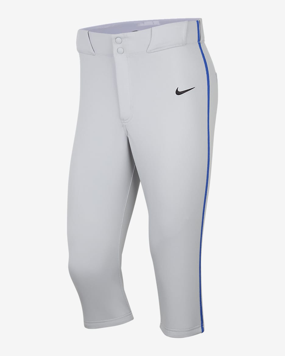 Pants de béisbol entubados de cintura alta para hombre Nike Vapor Select 2 - Gris lobo/Royal juego/Negro