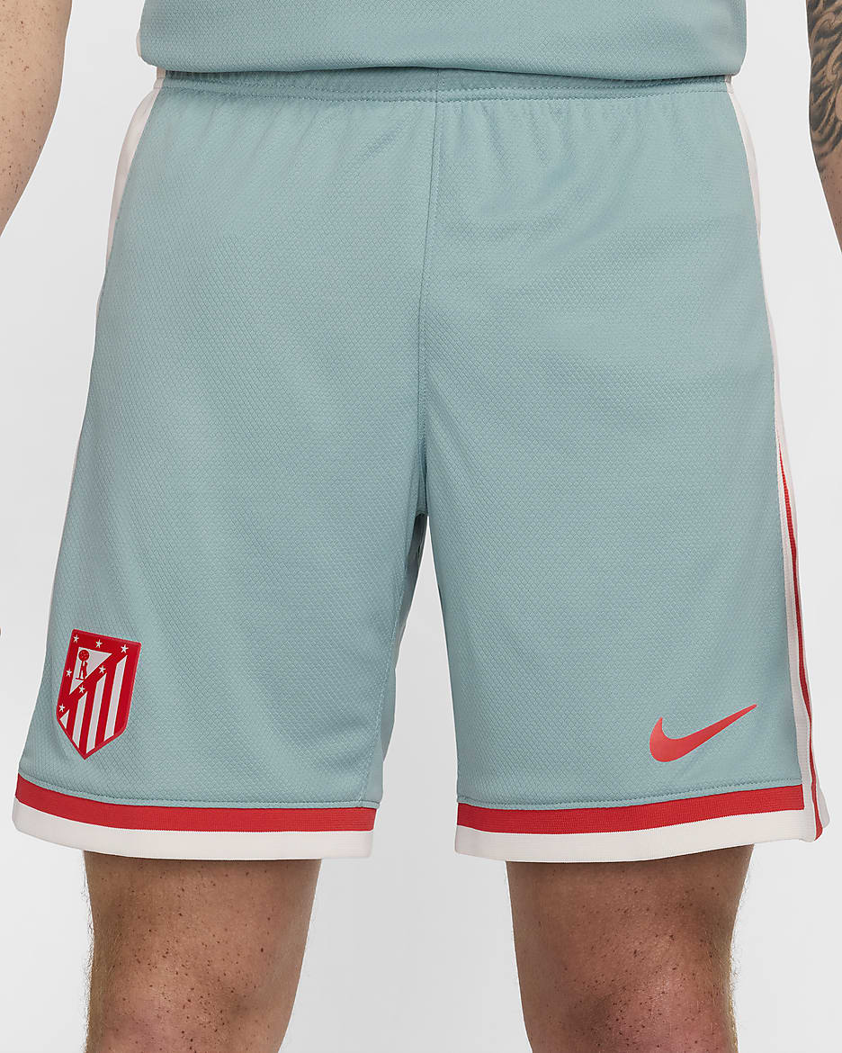 Short de foot replica Nike Dri-FIT Atlético Madrid 2024/25 Stadium Extérieur pour homme - Cannon/Phantom/Light Crimson/Light Crimson