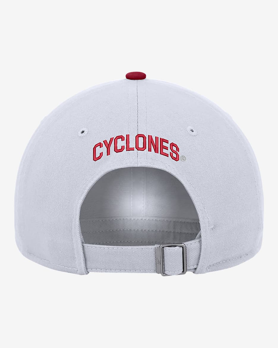 Iowa State Nike College Campus Cap - White