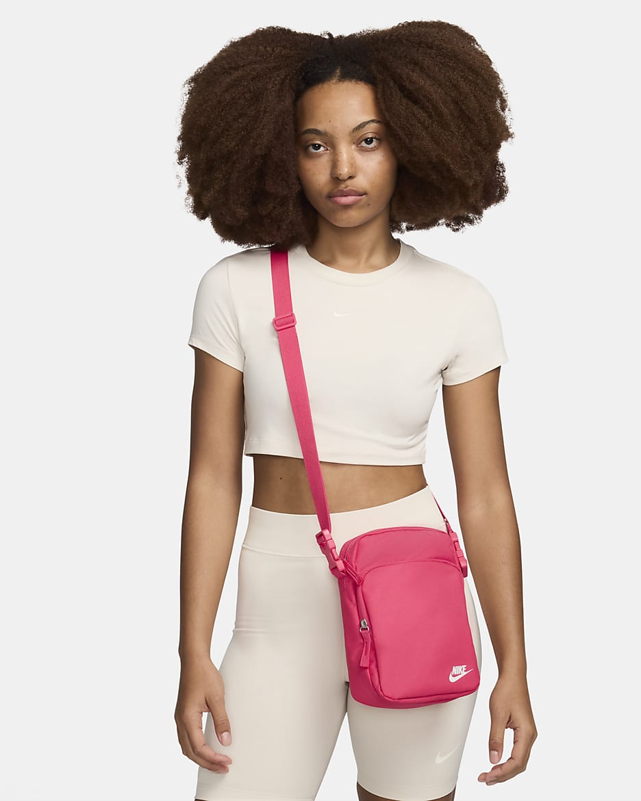 Nike Heritage crossbody táska (4 l) - Aster Pink/Aster Pink/Sail