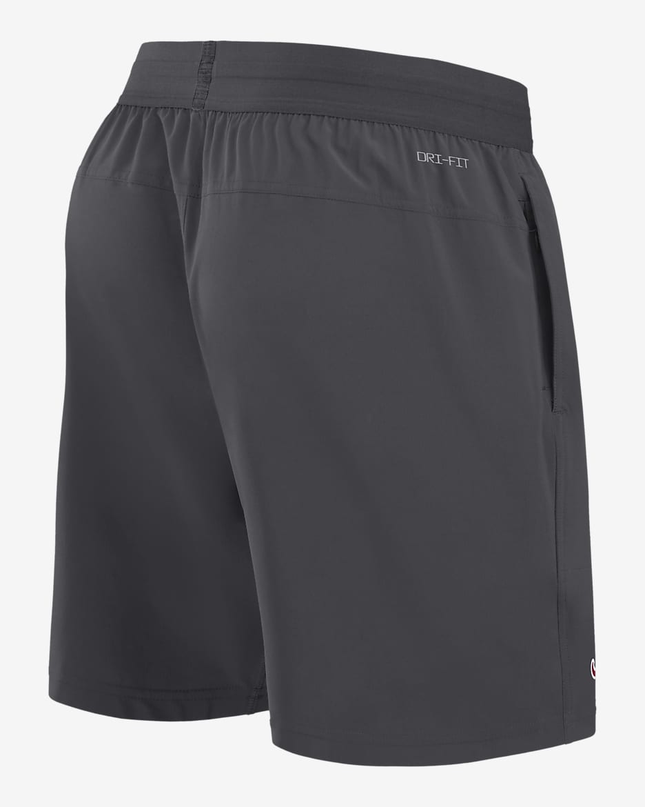 Alabama Crimson Tide Sideline Men's Nike Dri-FIT College Shorts - Anthracite