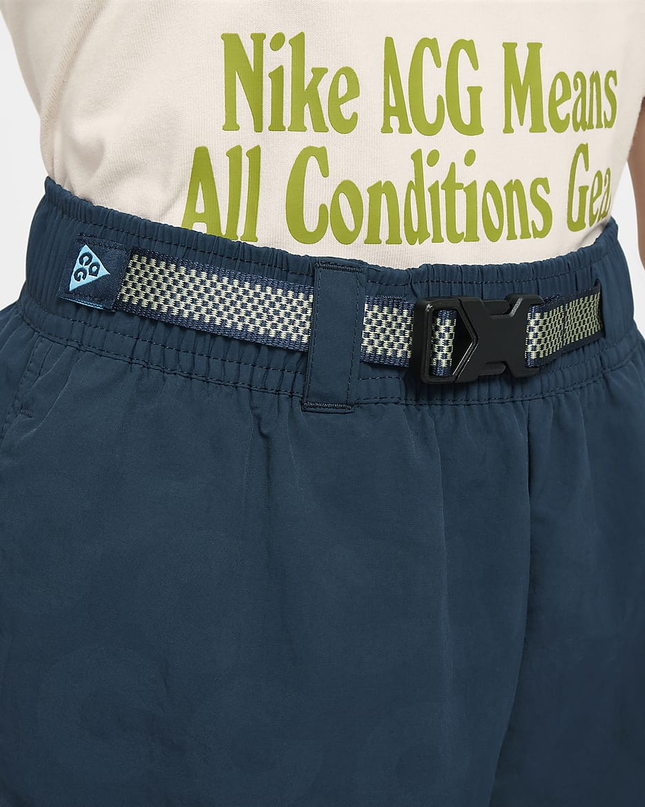 Nike ACG Big Kids' Shorts - Armory Navy/Baltic Blue