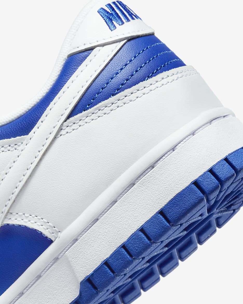 Nike Dunk Low Retro Men's Shoes - Racer Blue/White/Racer Blue