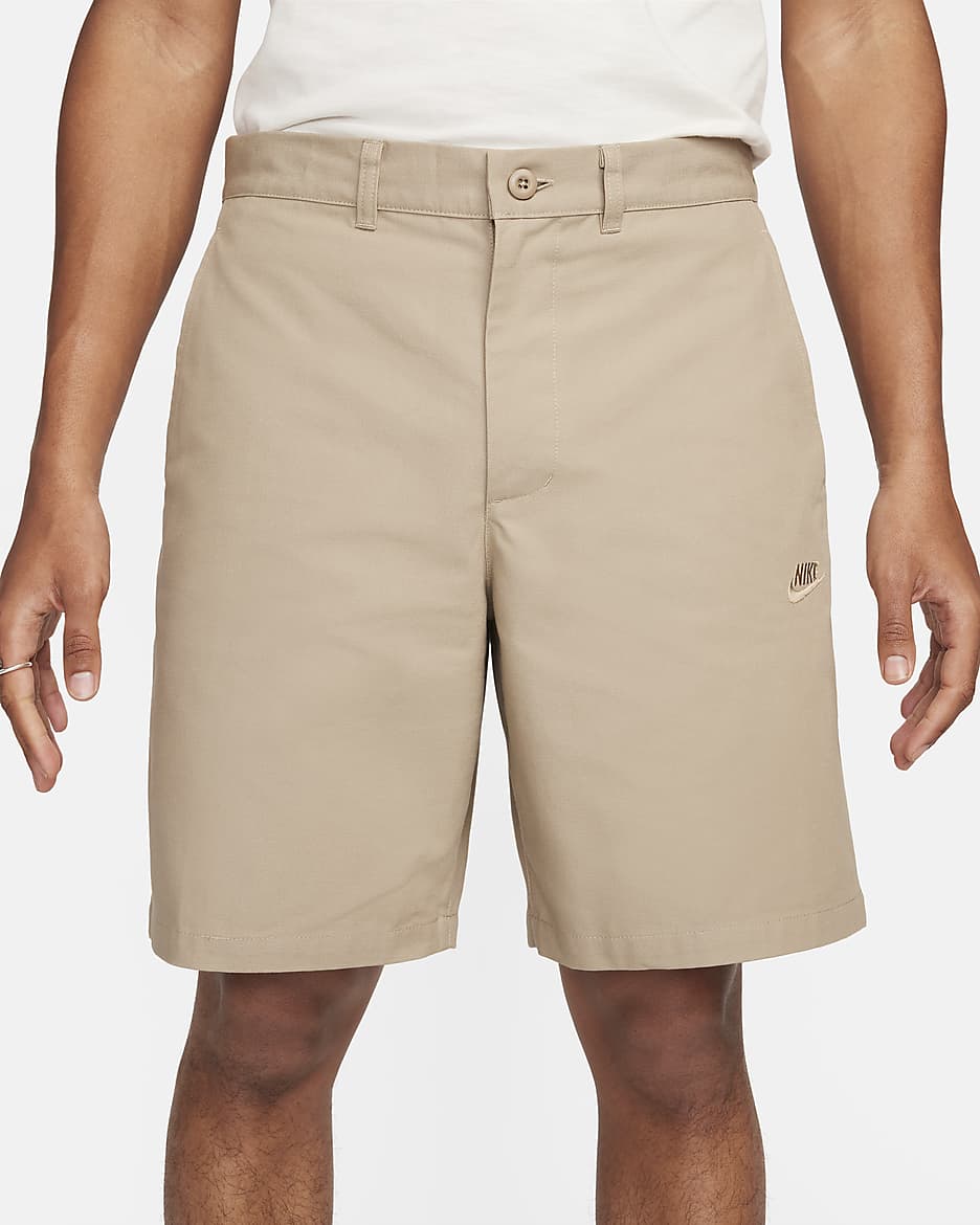 Calções estilo chino Nike Club para homem - Caqui/Caqui