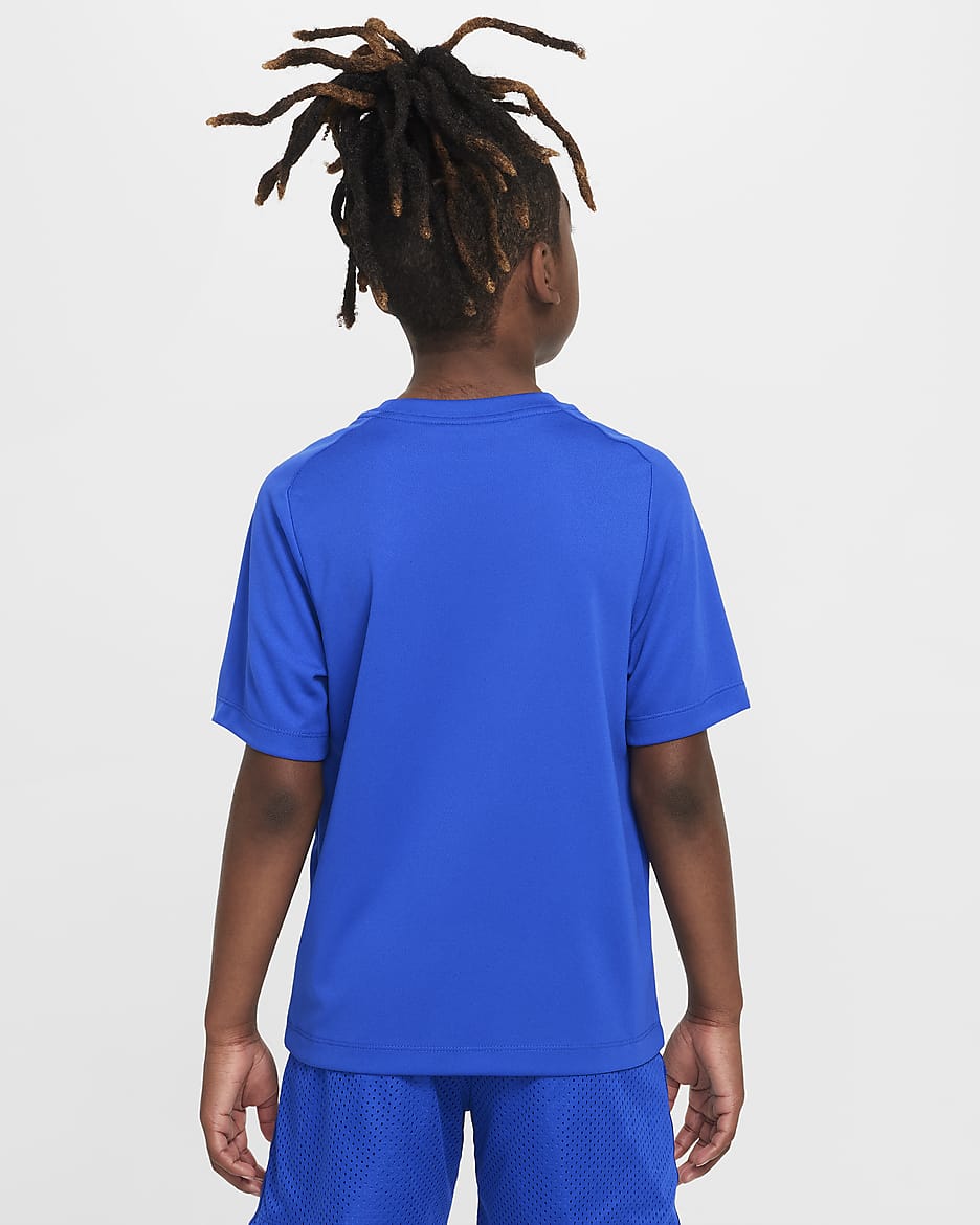 Nike Multi Big Kids' (Boys') Dri-FIT Top - Game Royal