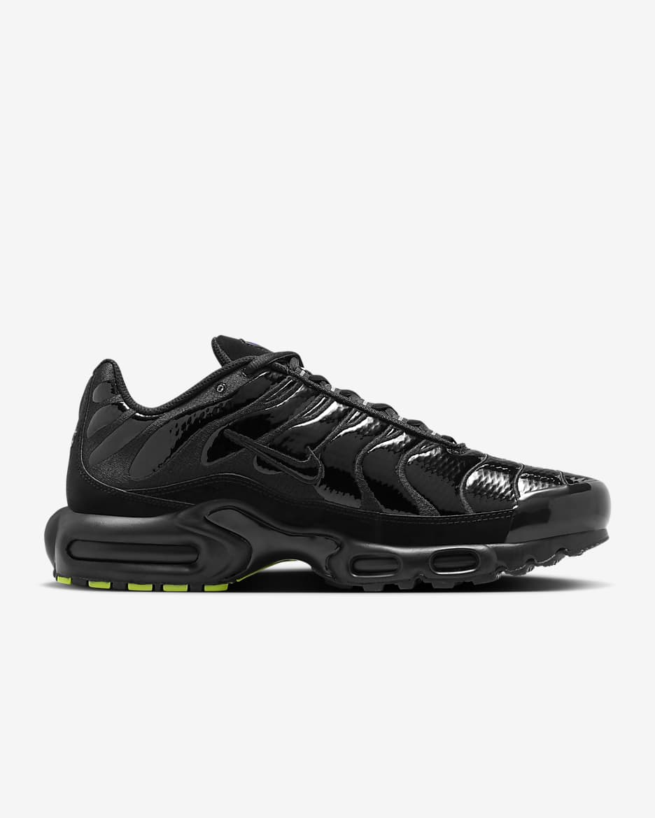 Sapatilhas Nike Air Max Plus para homem - Preto/Volt/Concord/Prateado metalizado