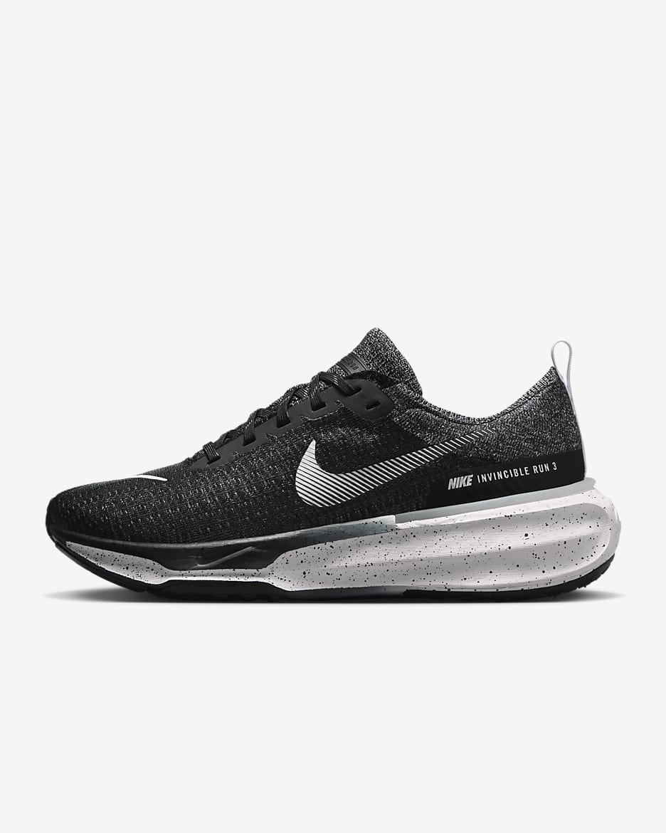 Nike Invincible 3 Men's Road Running Shoes - Black/White