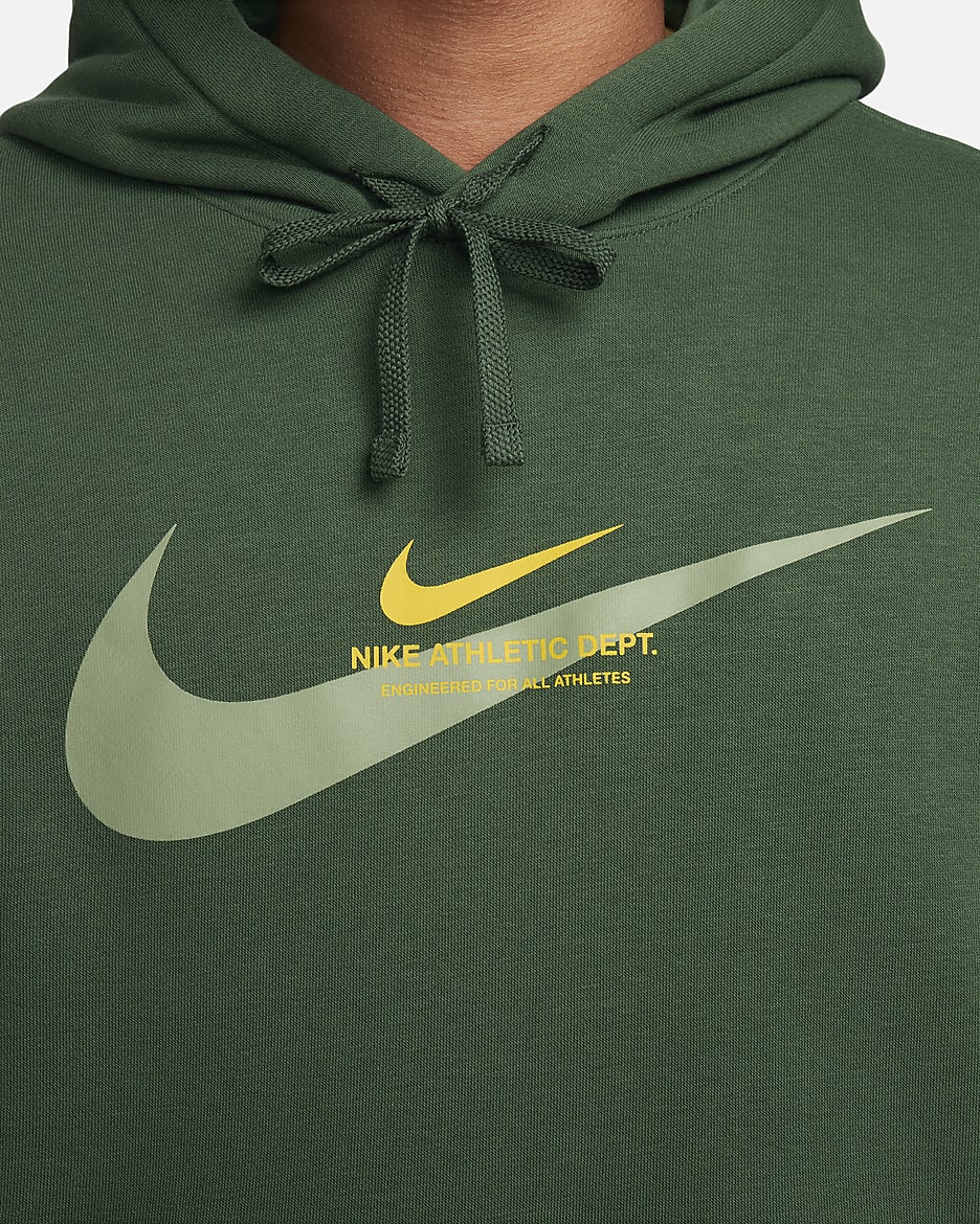 Męska dzianinowa bluza z kapturem Nike Sportswear - Fir