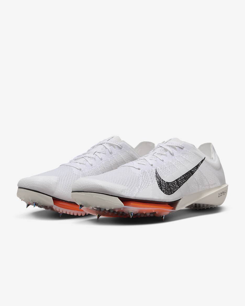 Tenis de atletismo con clavos para media distancia Nike Victory 2 Proto - Blanco/Naranja total/Negro