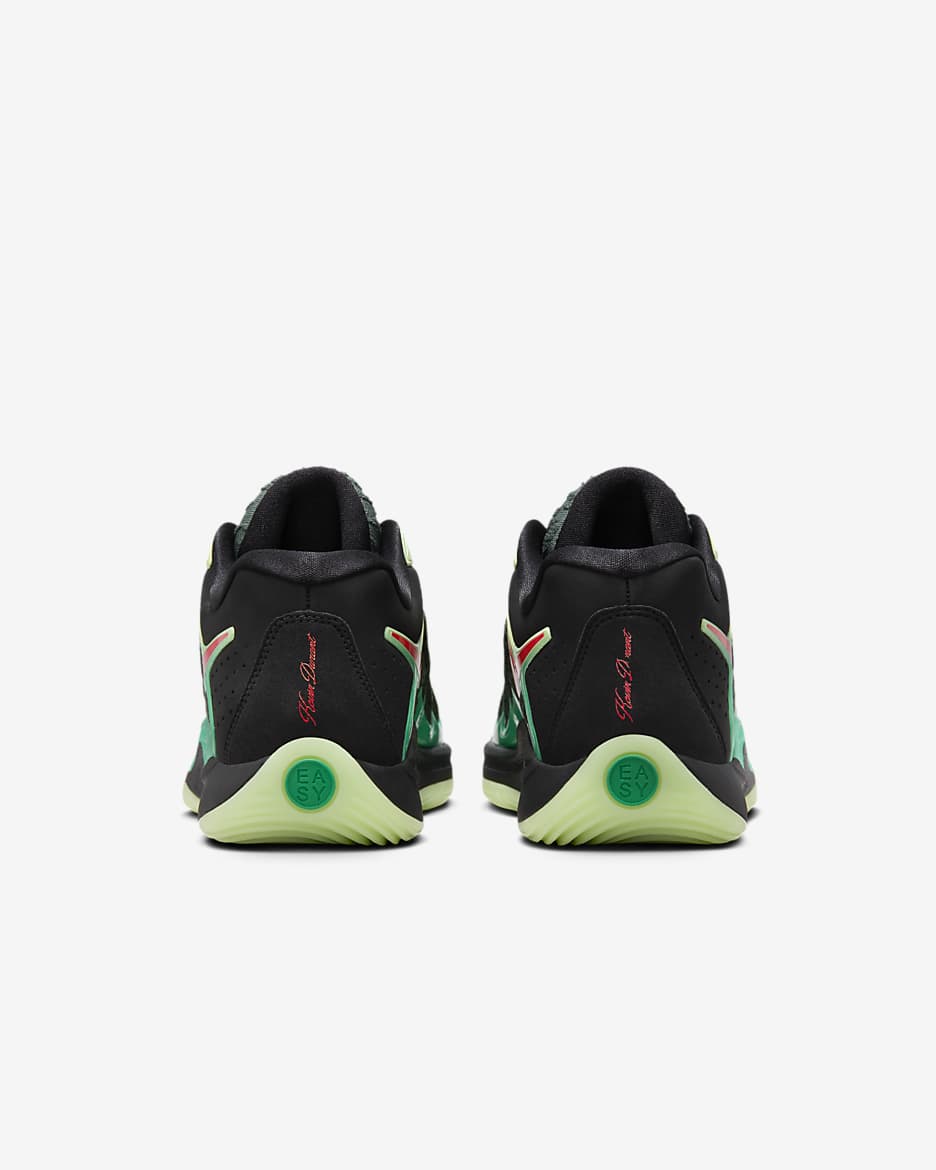 KD17 EP Basketball Shoes - Black/Vintage Green/Night Forest/Bright Crimson