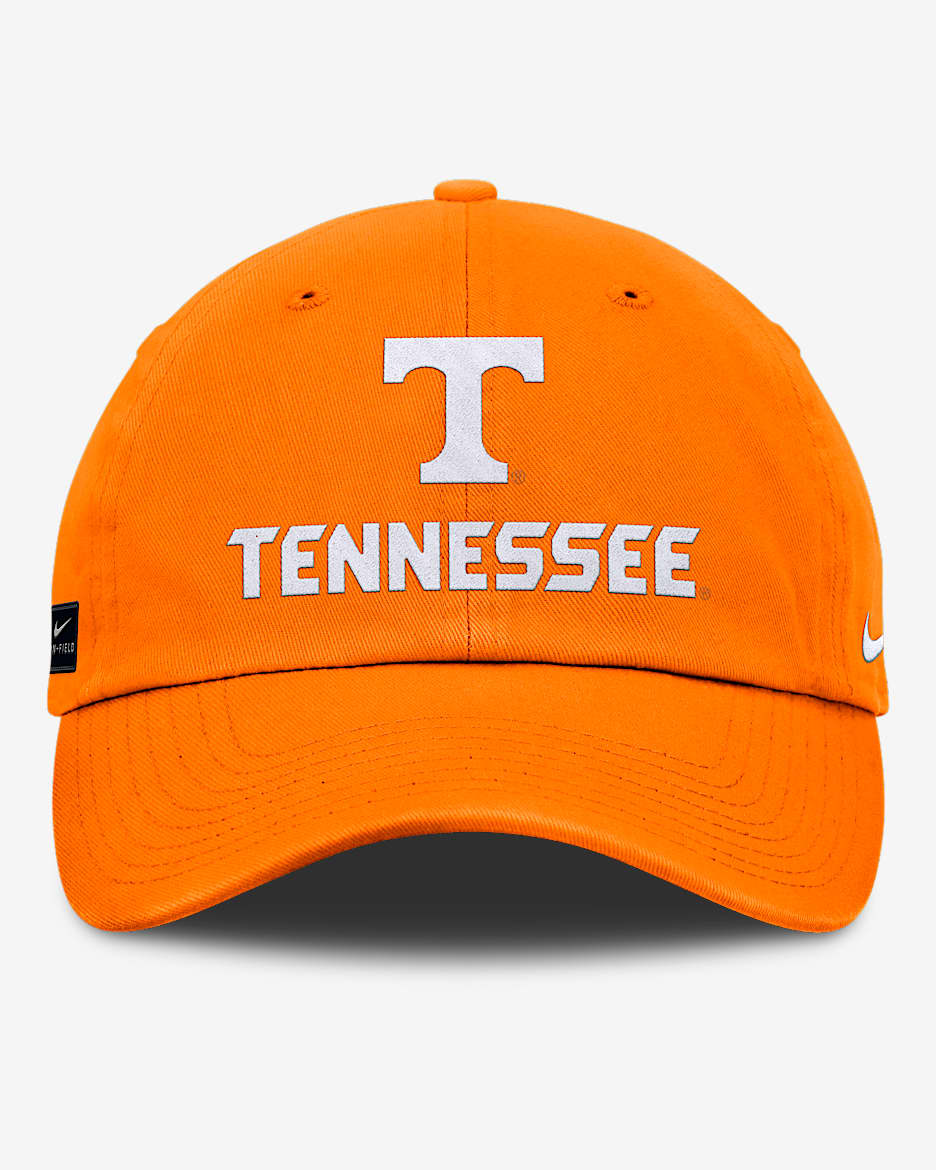 Tennessee Sideline Club Gameday Men's Nike College Adjustable Hat - Orange