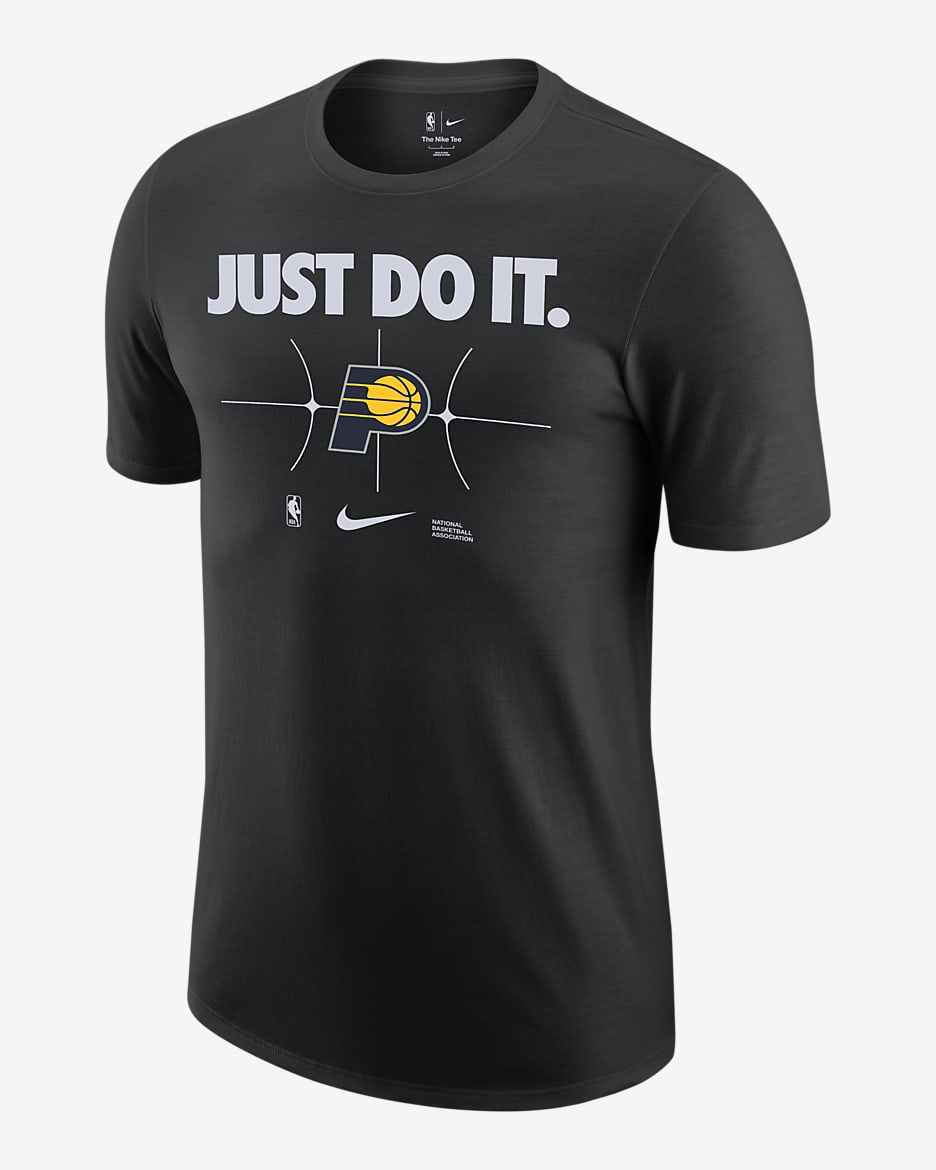 Playera Nike de la NBA para hombre Indiana Pacers Essential - Negro