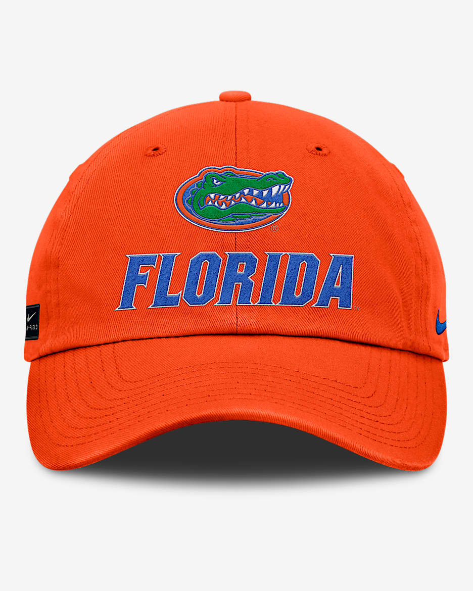 Florida Sideline Club Gameday Men's Nike College Adjustable Hat - Orange