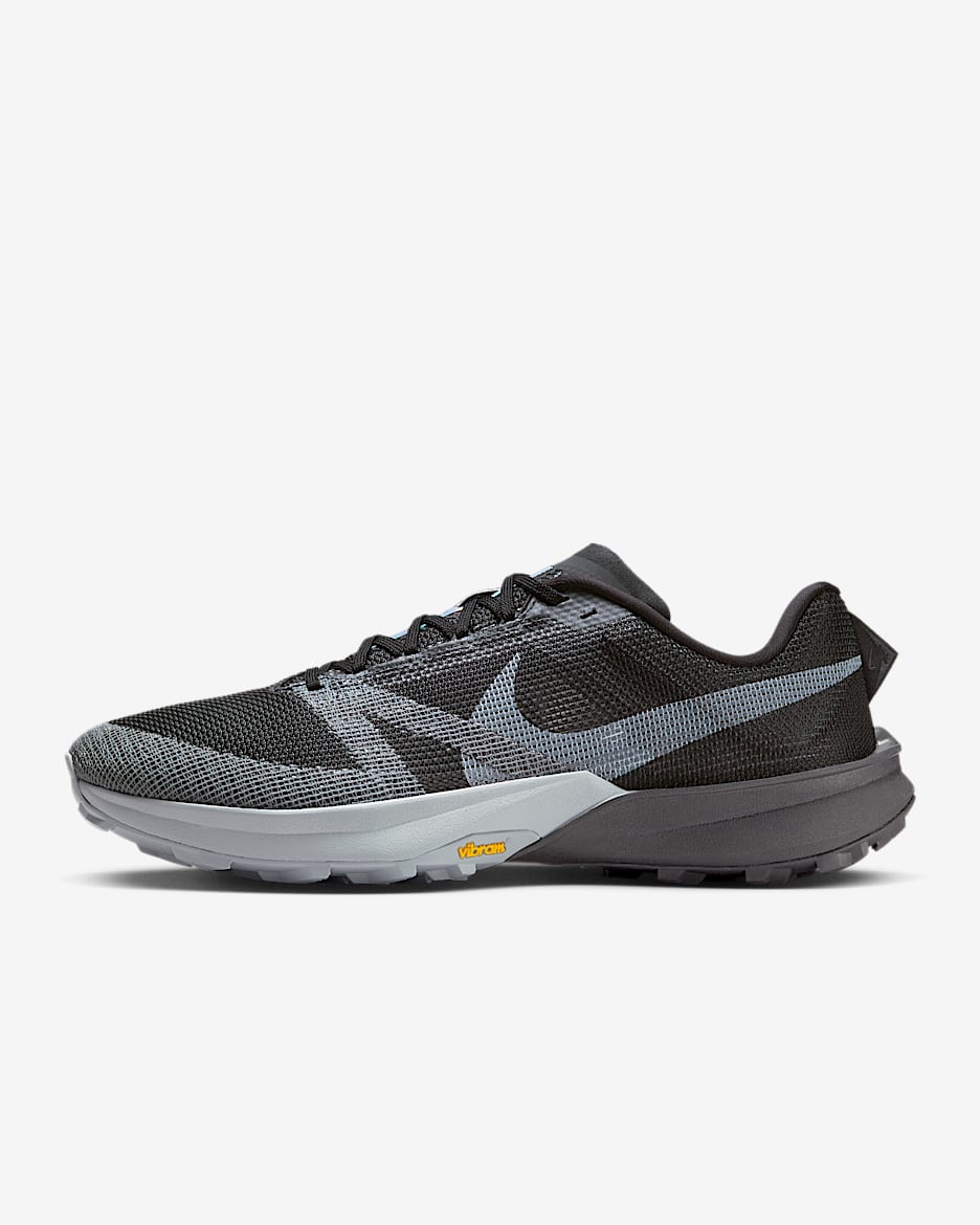 Nike Kiger 10 terrengløpesko til herre - Svart/Hvit/Cool Grey/Hvit