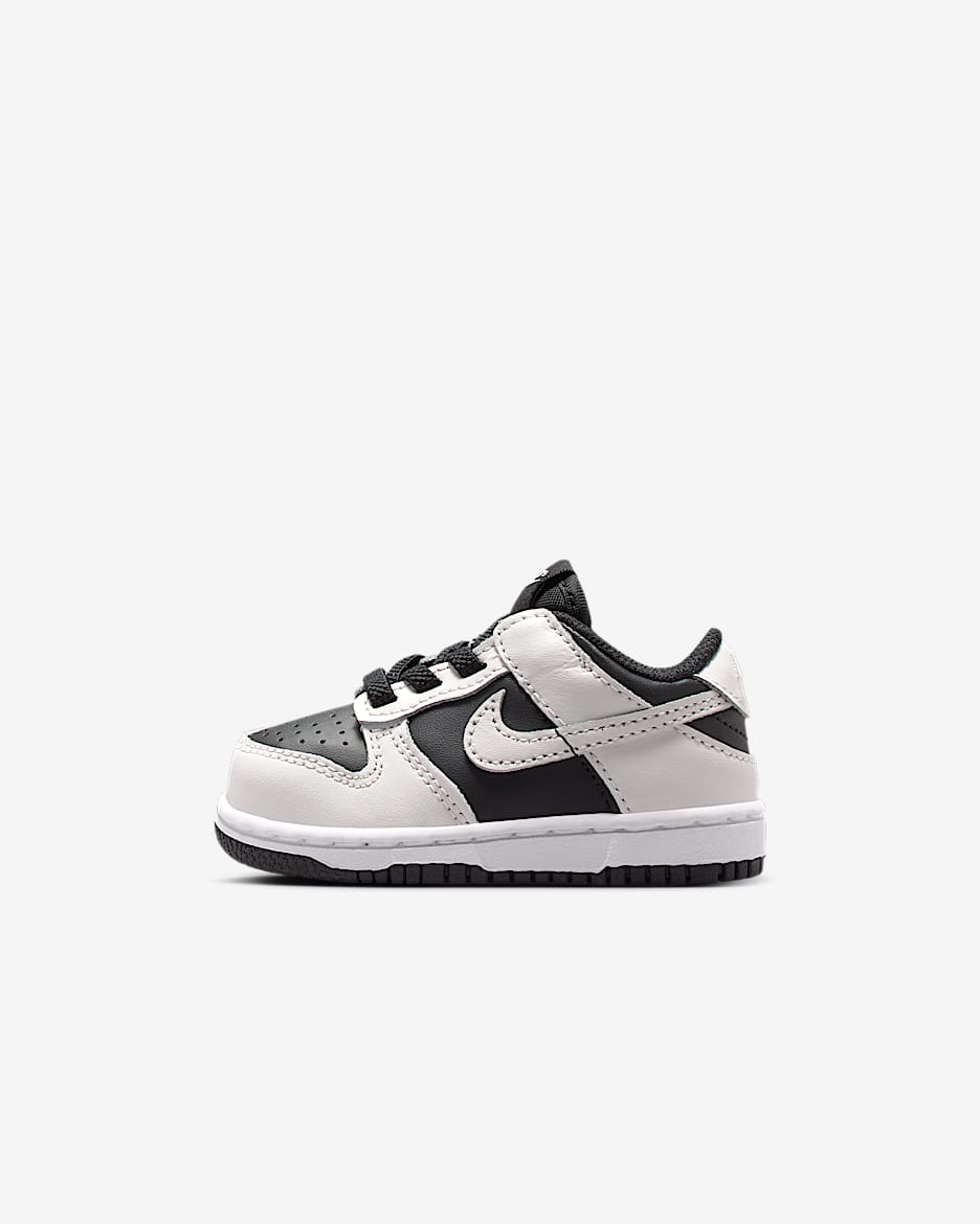 Nike Dunk Low Baby/Toddler Shoes - Black/Platinum Tint/White/Platinum Tint