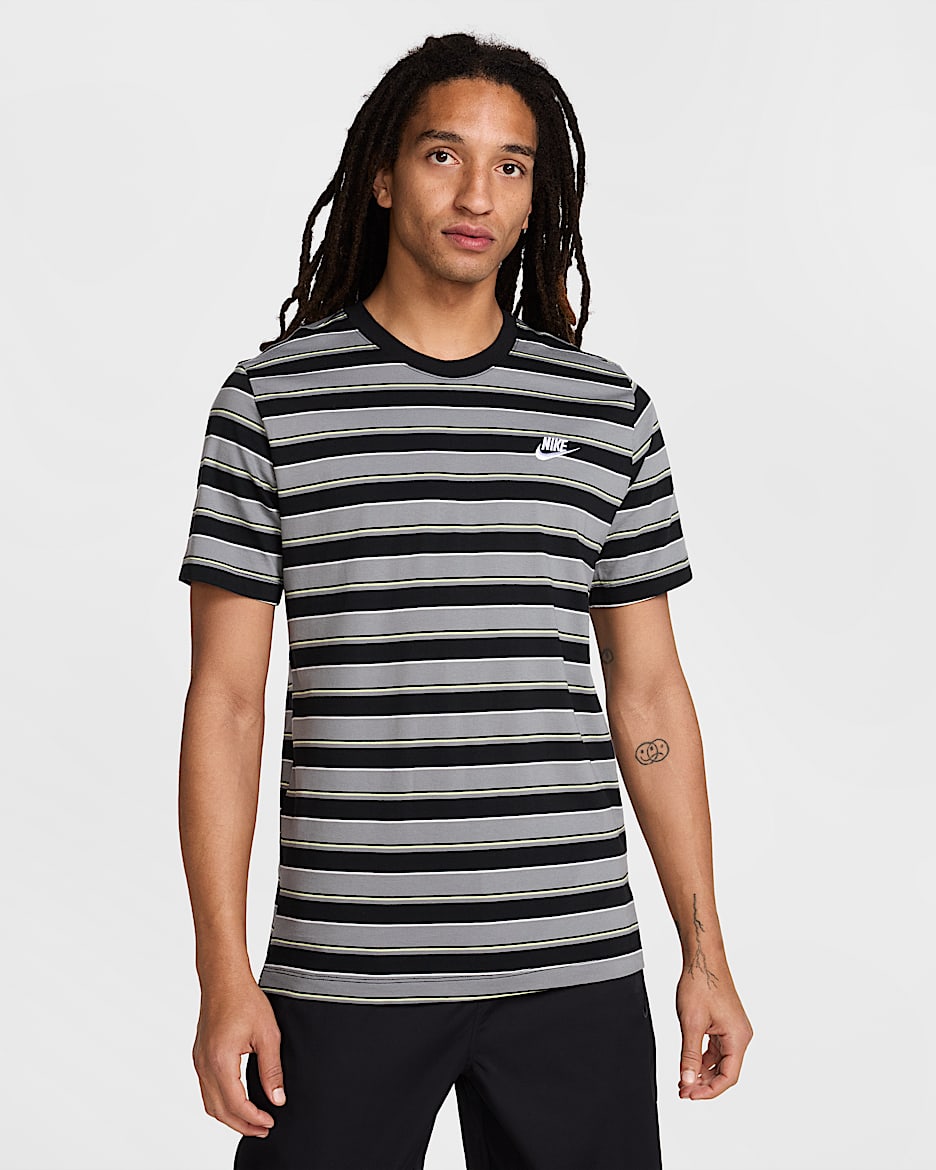 Playera para hombre Nike Club - Negro