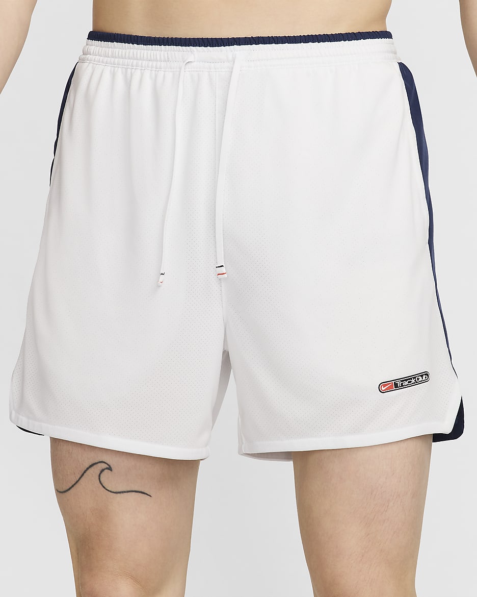 Nike Track Club Men's Dri-FIT 13cm (approx.) Brief-Lined Running Shorts - Summit White/Midnight Navy/Summit White