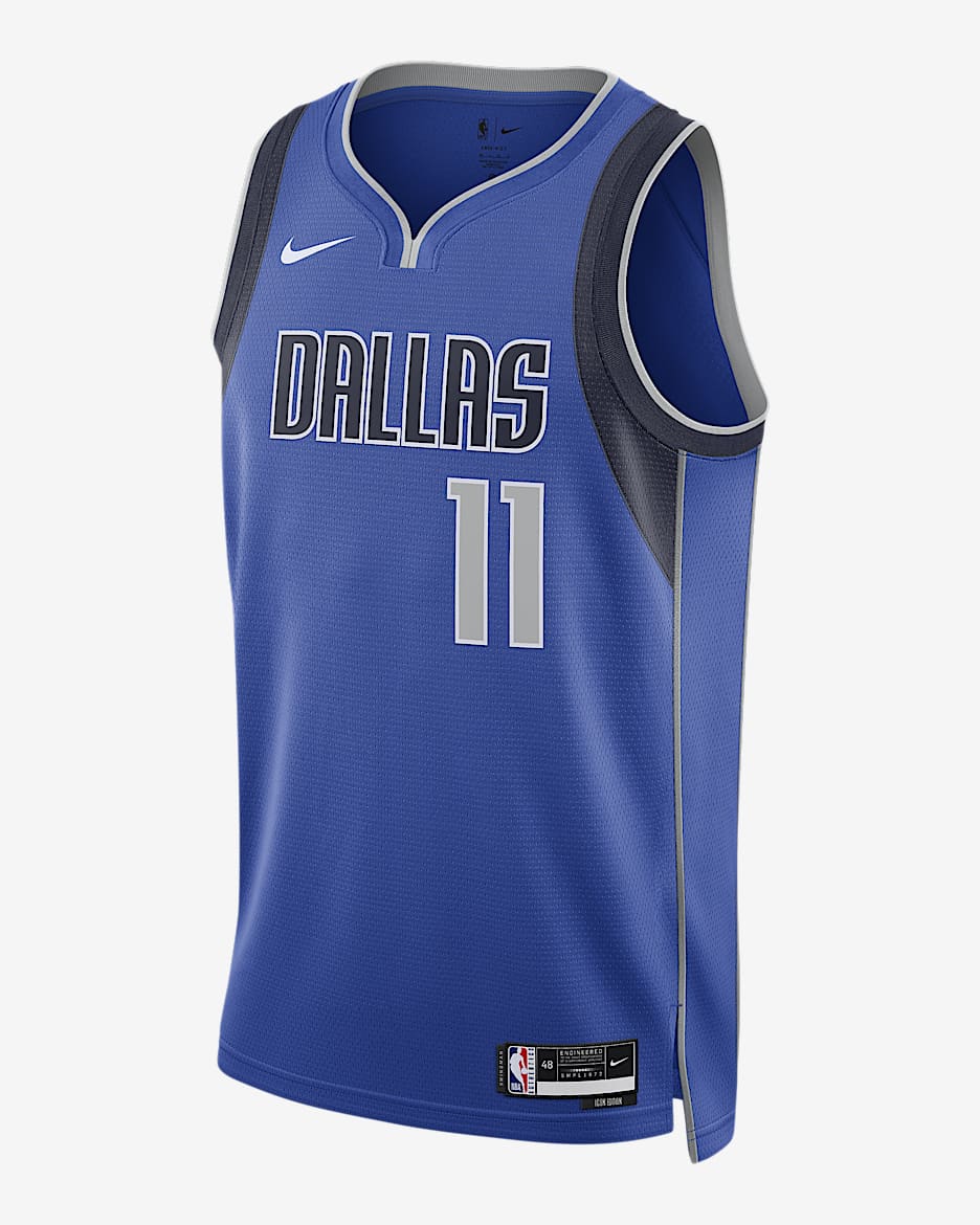 Jersey Nike Dri-FIT de la NBA Swingman para hombre Dallas Mavericks Icon Edition 2022/23 - Royal juego