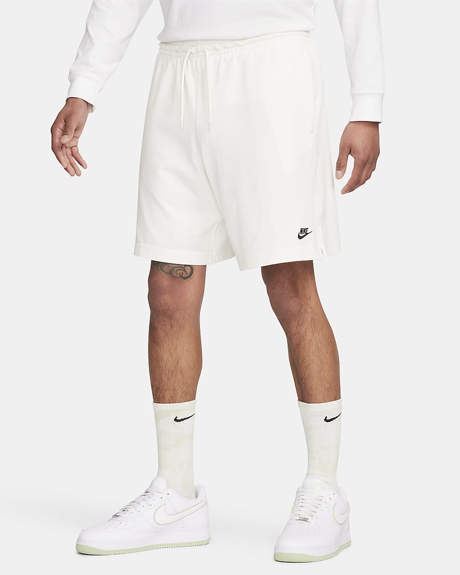 Shorts tejidos para hombre Nike Club - Vela/Negro