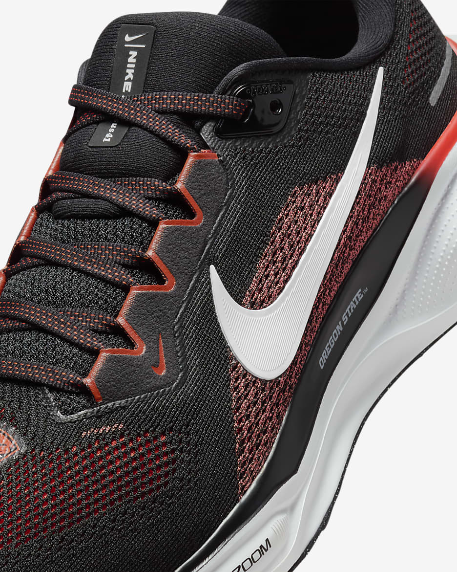 Tenis de correr en pavimento universitarios Nike para hombre Oregon State Pegasus 41 - Negro/Blanco/Naranja team/Blanco