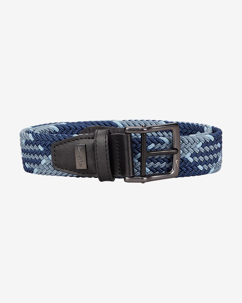 Nike G-Flex Stretch Woven Belt - Cobalt/Ash Grey