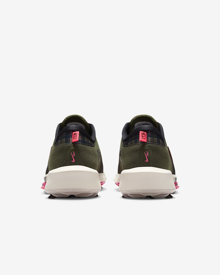 Nike Infinity Tour 2 Zapatillas de golf - Cargo Khaki/Jade Horizon/Hot Punch/Light British Tan