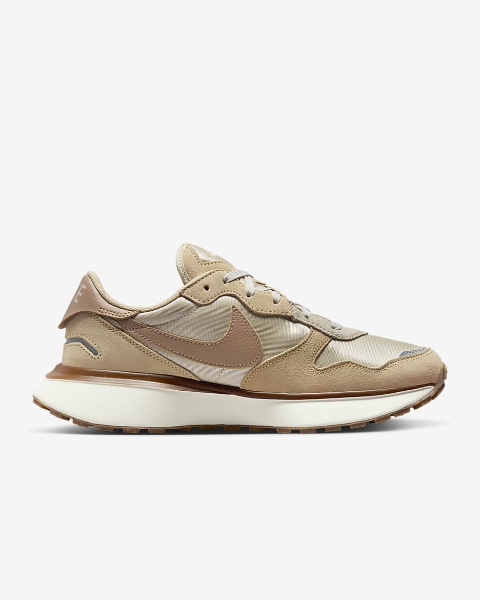 Nike Phoenix Waffle Women's Shoes - Sand Drift/Sesame/Metallic Silver/Hemp