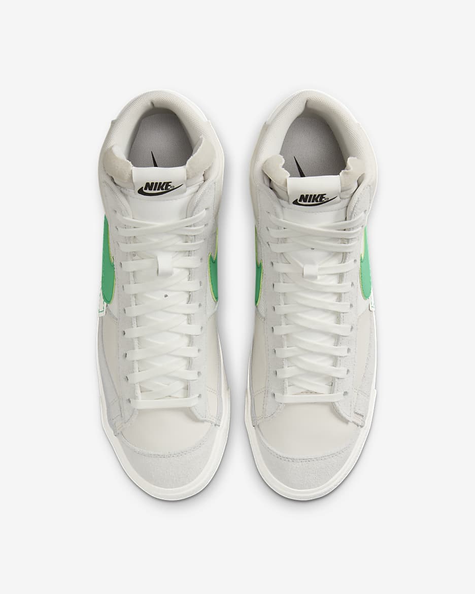 Nike Blazer Mid Pro Club Men's Shoes - Pure Platinum/Phantom/Summit White/Stadium Green