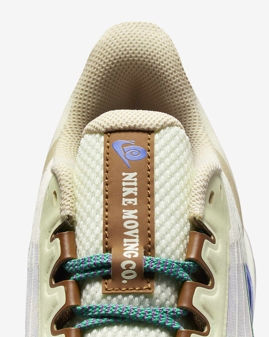 Nike Winflo 9 Premium Men's Road Running Shoes - Coconut Milk/Sand Drift/Racer Blue/Stadium Green