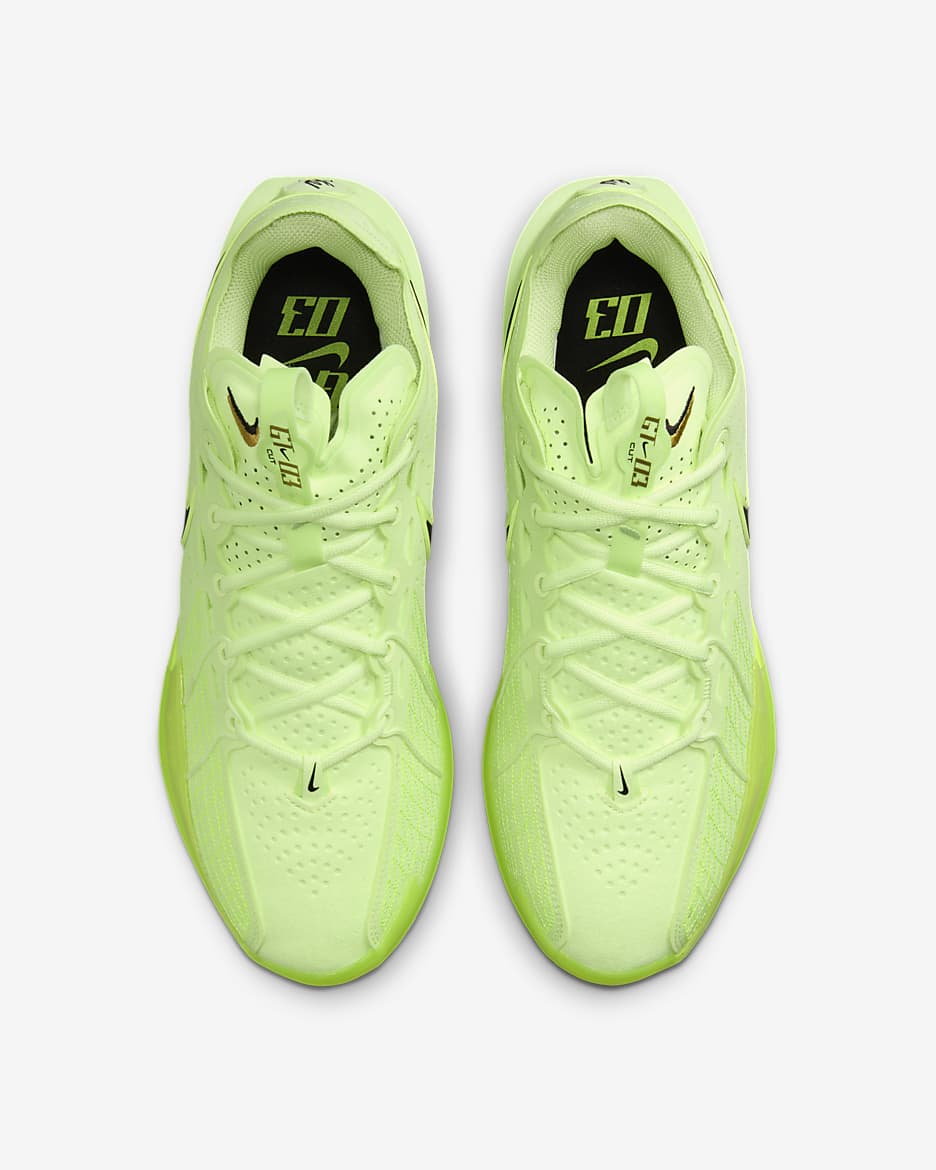 Nike G.T. Cut 3 basketsko - Barely Volt/Volt/Metallic Gold/Svart