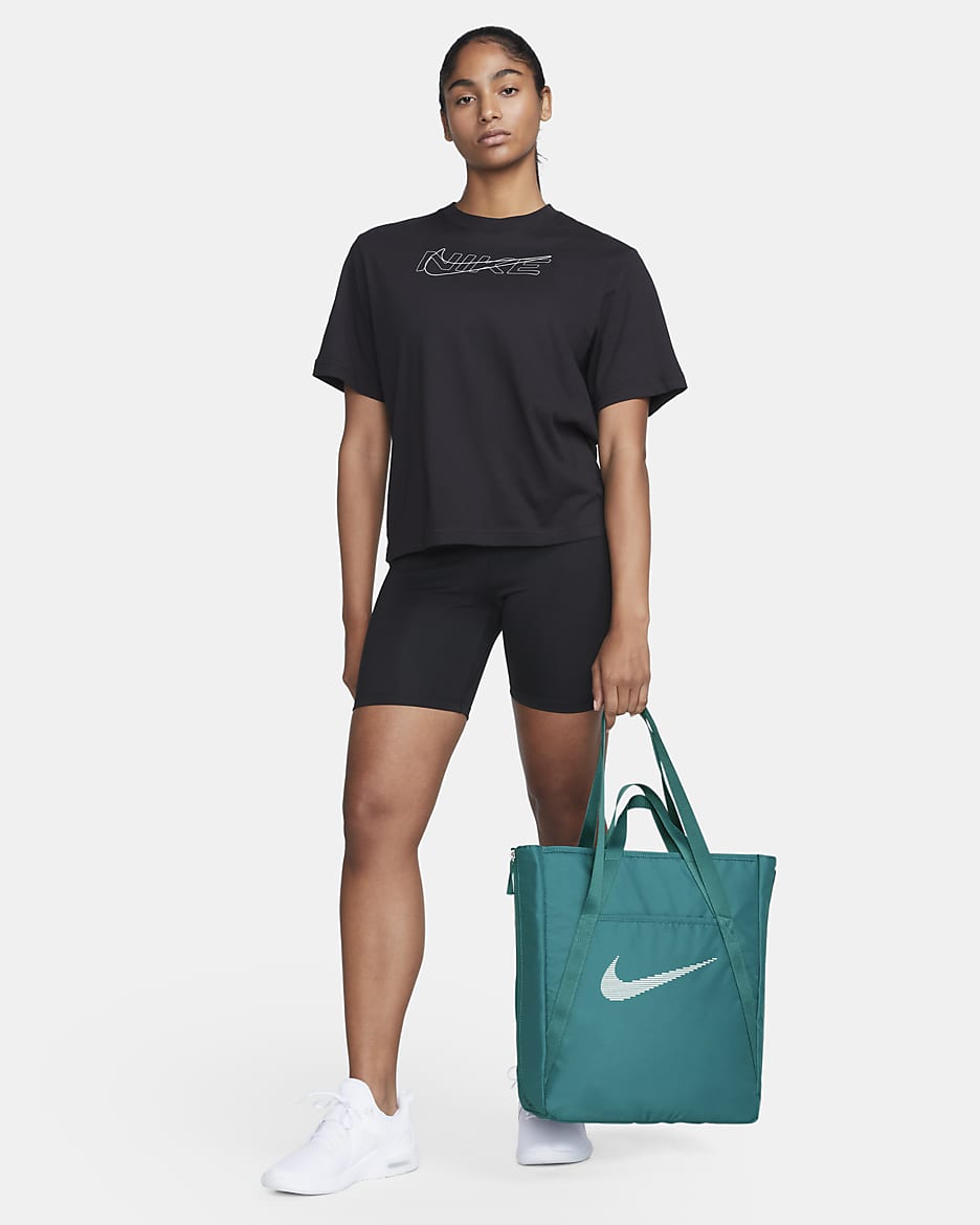 Nike Gym Tote (28L) - Mineral Teal/Mineral Teal/Light Silver